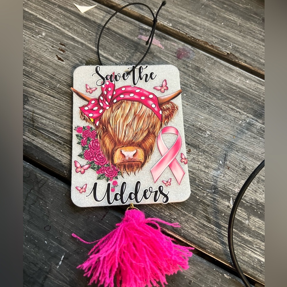 Save the udders air freshener
